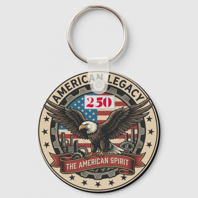 Porte-clés 250e anniversaire des États-Unis  (Recto)