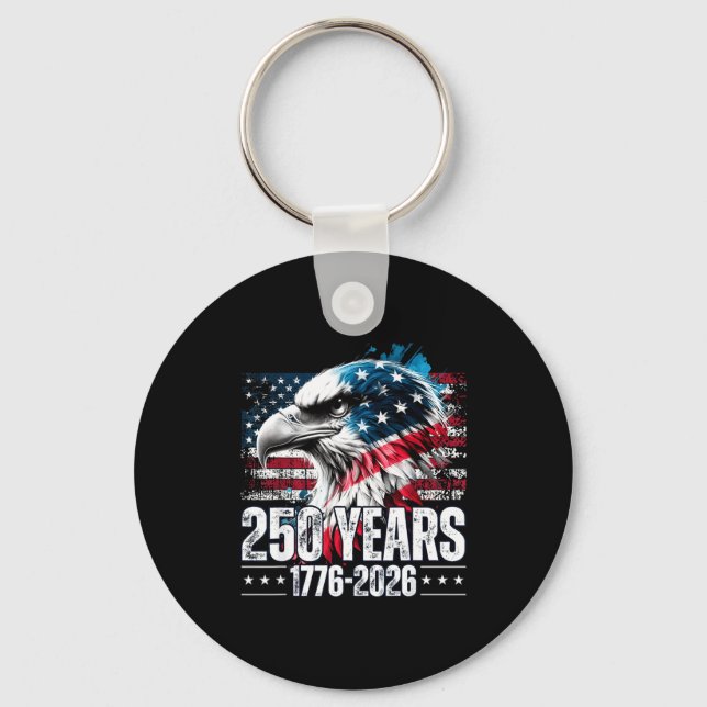 Porte-clés 250th Anniversary United States Birthday  (Recto)