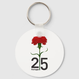 Porte-clés 25 avril, Révolution de la Carnation, Portugal