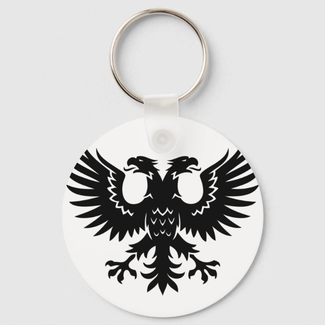 Porte-clés 2 aigle à tête (Recto)