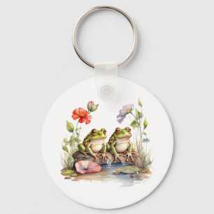 Porte-clés 2 Grenouilles