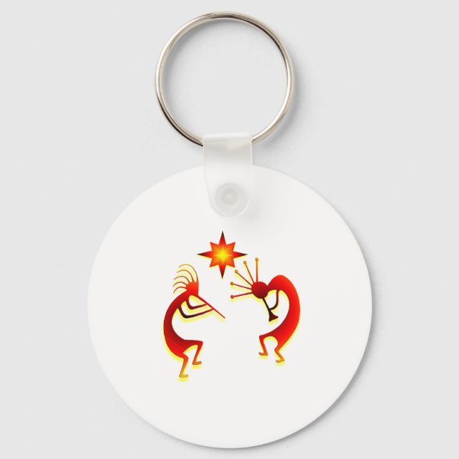 Porte-clés 2 Kokopelli #52 (Recto)
