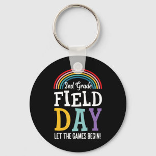 Porte-clés 2e année Field Day 2022 Laissez les Jeux commencer