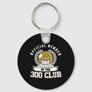 Porte-clés 300 Club Bowling Shirt 300 Game Bowler Gift