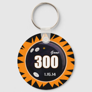 Porte-clés 300 Jeu orange et noir