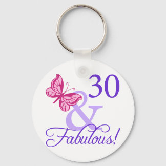 Porte-clés 30 Et Fabuleux Anniversaire