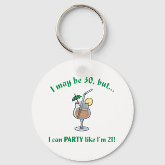 Porte-clés 30e anniversaire Gag cadeau