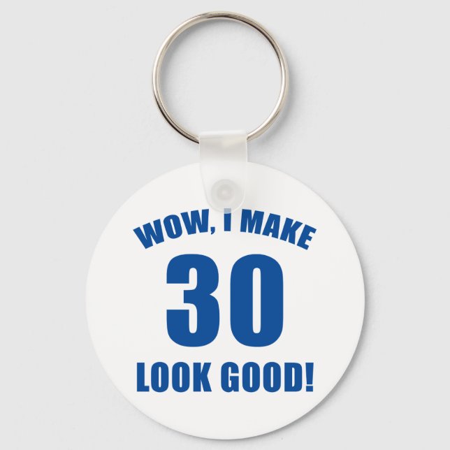 Porte-clés 30e anniversaire Gag Gift (b) (Recto)