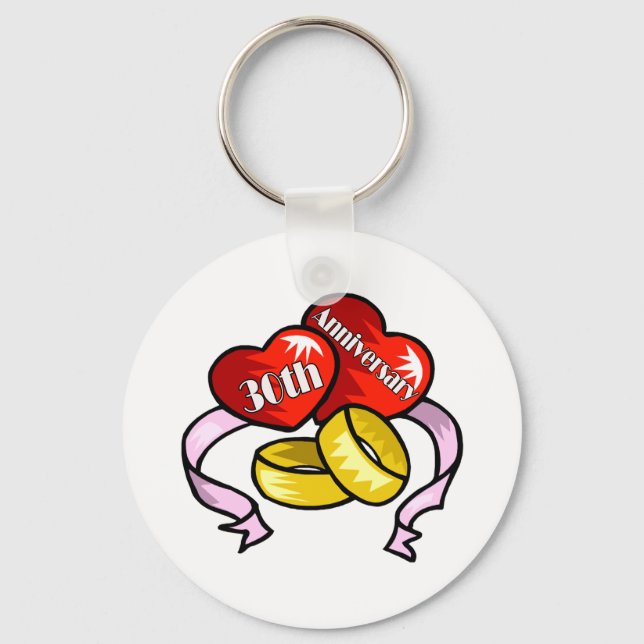 Porte-clés 30e anniversaire w (Recto)