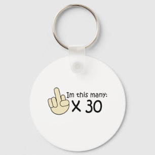 Porte-clés 30ème Anniversaire