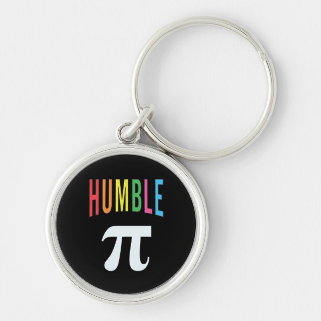 Porte-clés 3.14 Humble Pie Pi Pun Drôle Math Plaisanterie (Devant)