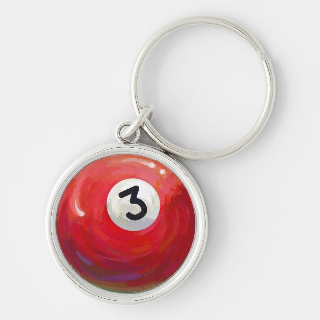 Porte-clés 3 balles (Devant)