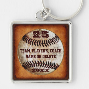 Porte-clés 3 Cadeaux textuels Modèles pour joueurs de basebal