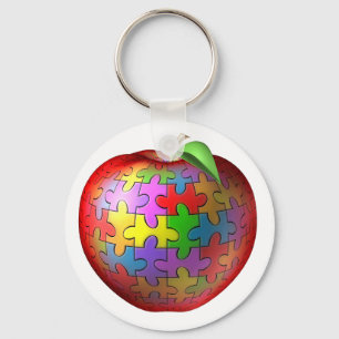 Porte-clés 3D puzzle Apple