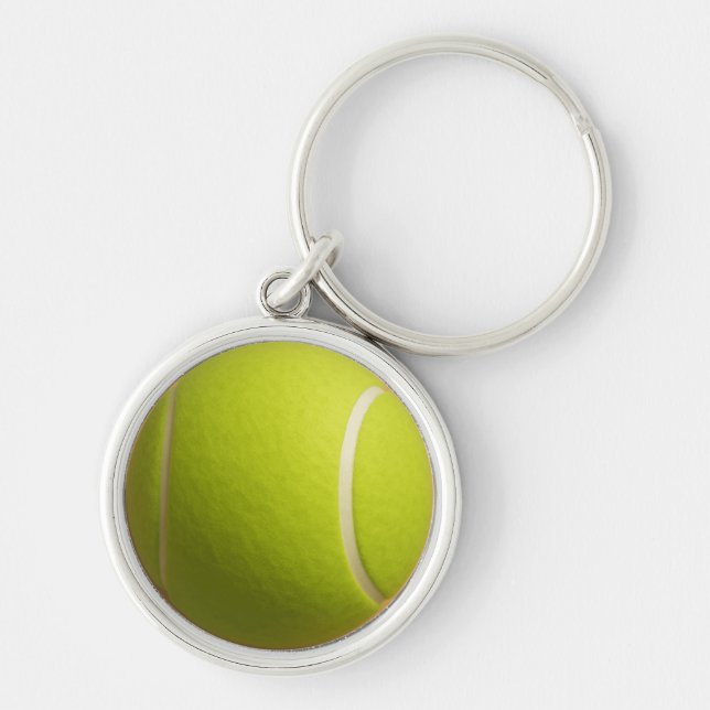 Porte-clés 3D Tennis Design – Custom Option keychain (Devant)