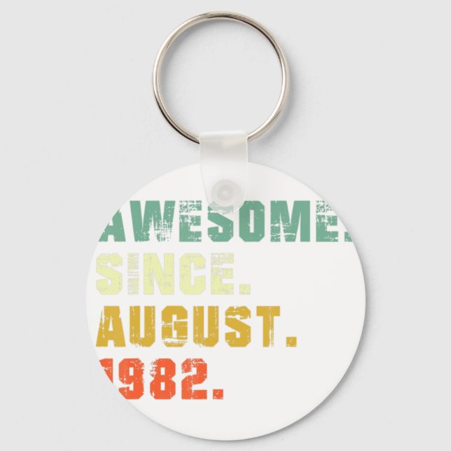 Porte-clés 40 Ans 40e Anniversaire Cadeaux stupéfiant depuis  (Recto)