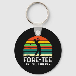 Porte-clés 40e Anniversaire Première Et Toujours Sur Par Golf