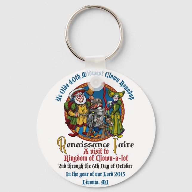 Porte-clés 40e Porte - clé MCA (Recto)