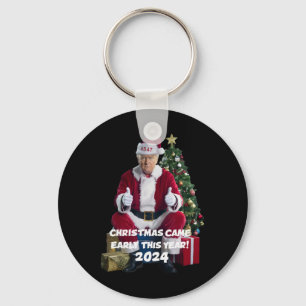 Porte-clés 45 47 Noël Est Arrivé Tôt Cette Année 2024 Trump