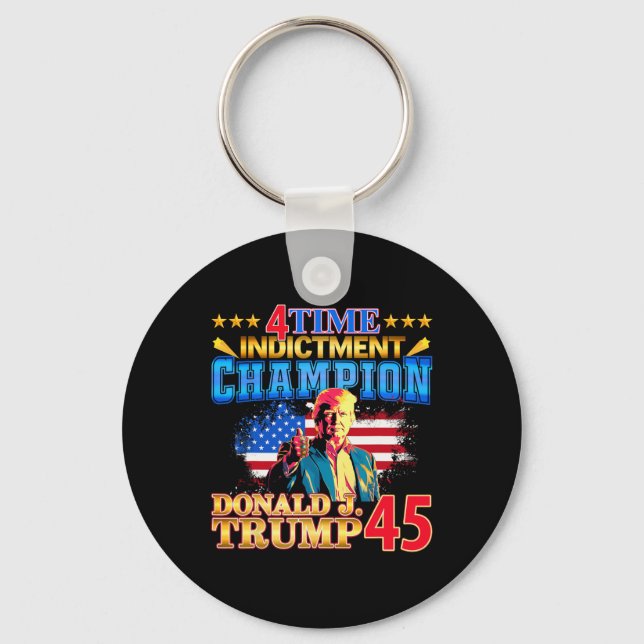 Porte-clés 4 Champion du temps d'accusation Champ Not Guilty  (Recto)