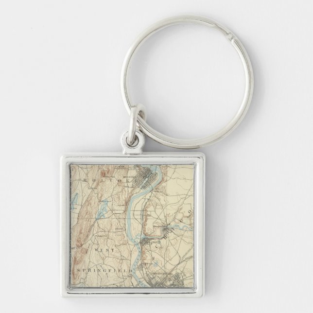 Porte-clés 4 Feuille Springfield (Devant)