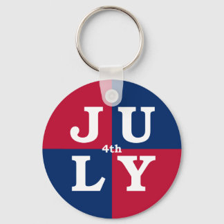 Porte-clés 4 juillet