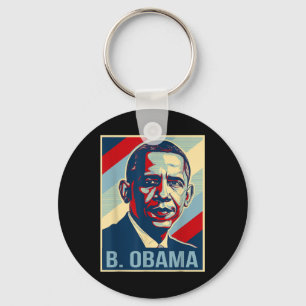 Porte-clés 4 juillet Barack Obama est mon président patriotiq