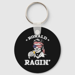 Porte-clés 4 juillet Ronald Ragin Funny Juillet Quatrième Par
