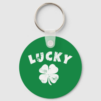 Porte-clés 4 Leaf Lucky Clover St. Patrick's Day