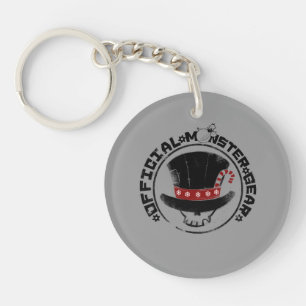 Porte-clés 4 petits monstres - logo de vacances d'Andy