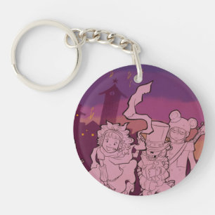 Porte-clés 4 petits monstres - musique de nuit