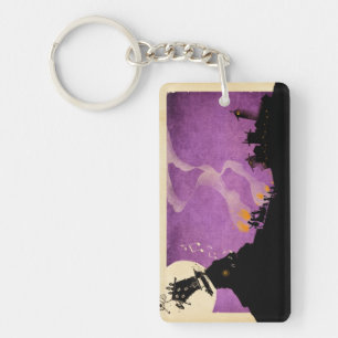 Porte-clés 4 petits monstres - nuit de Halloween