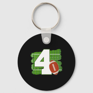 Porte-clés 4e anniversaire Football Thème 4 année Football Lo
