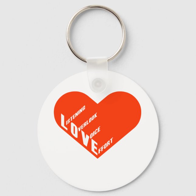 Porte-clés 4love (Recto)