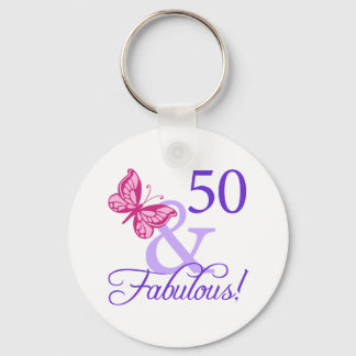 Porte-clés 50 Et Fabuleux Anniversaire