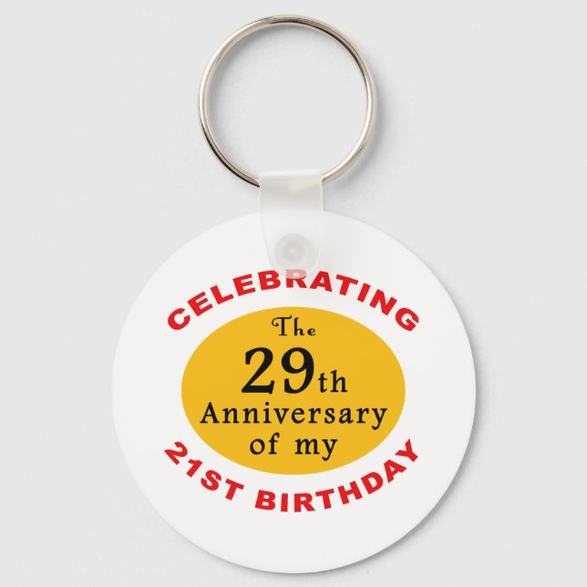 Porte-clés 50e anniversaire Gag Cadeaux (Recto)