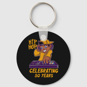 Porte-clés 50e Anniversaire Histoire Noire Dj Danse Rappeur H