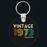 Porte-clés 50Th Birthday Vintage 1973 Original Parts<br><div class="desc">50Th Birthday Vintage 1973 Original Parts 50Th Birthday Gift</div>