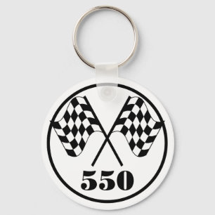 Porte-clés 550 drapeaux Checkered