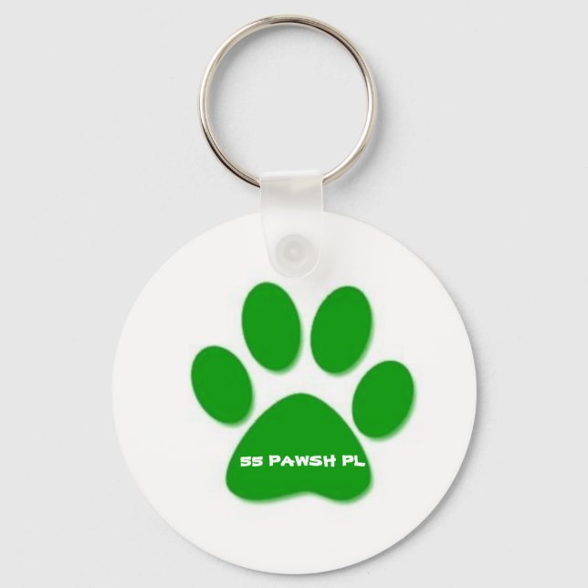 Porte-clés 55 porte - clé PAWSH PL (Recto)