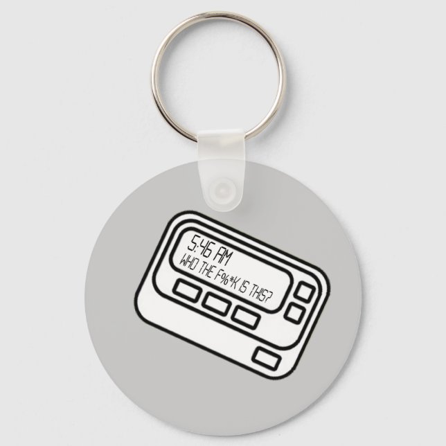 Porte-clés 5:46 Le matin (Recto)