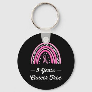 Porte-clés 5 ans Cancer du sein Survivant libre