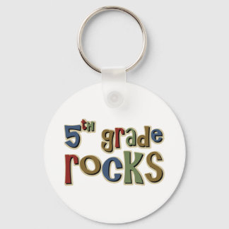 Porte-clés 5e année Rocks Cinquième