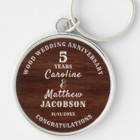 5e ANNIVERSAIRE MARIAGE Mariage en bois modifiable
