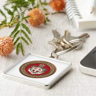 Porte-clés [600] Ordre de Malte - Armoiries de SMOM