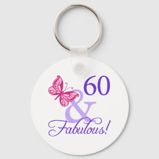 Porte-clés 60 Et Fabuleux Anniversaire