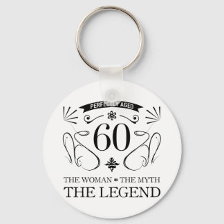 Porte-clés 60th Birthday For Women