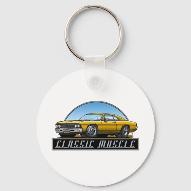 Porte-clés 66_Chevelle_Gold (Recto)