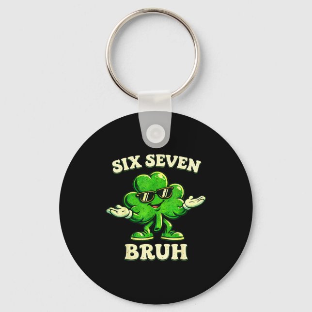Porte-clés 67 chemises de la Saint-Patrick pour garçons six s (Recto)