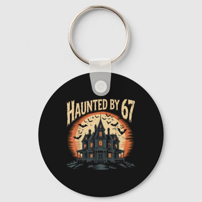 Porte-clés 67 Costume de Halloween Mème Hanté _1  (Recto)
